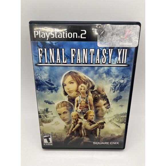 Final Fantasy XII Sony PlayStation 2 PS2, 2006 Very Good Condition Complete CIB - Picture 1 of 7